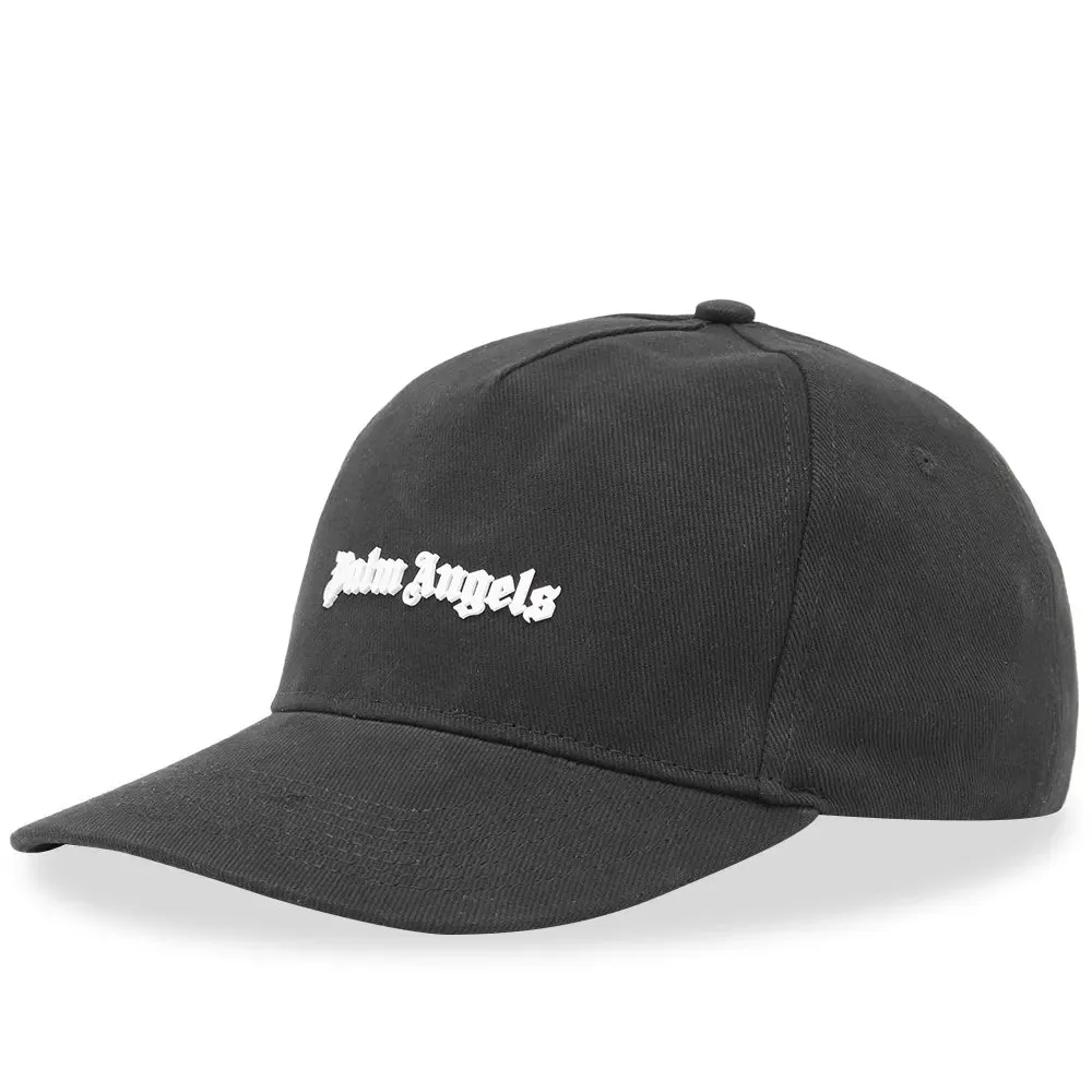 Palm Angels Black Logo Cap