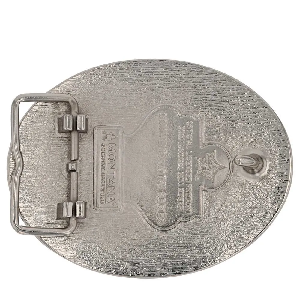 PBR Open Flames Belt Buckle PBR941