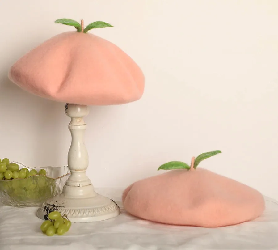 Peach Beret