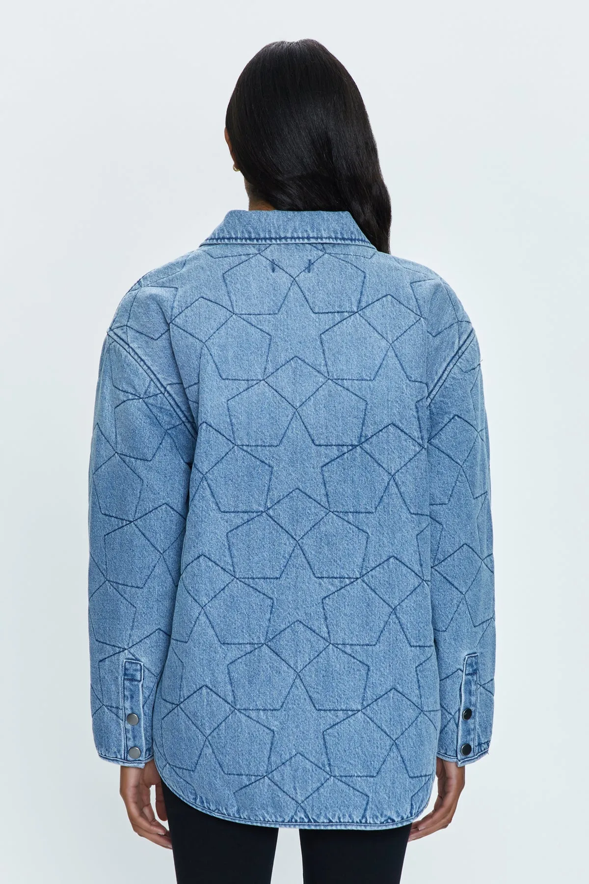 Pistola Alyssa Oversized Quilted Shacket