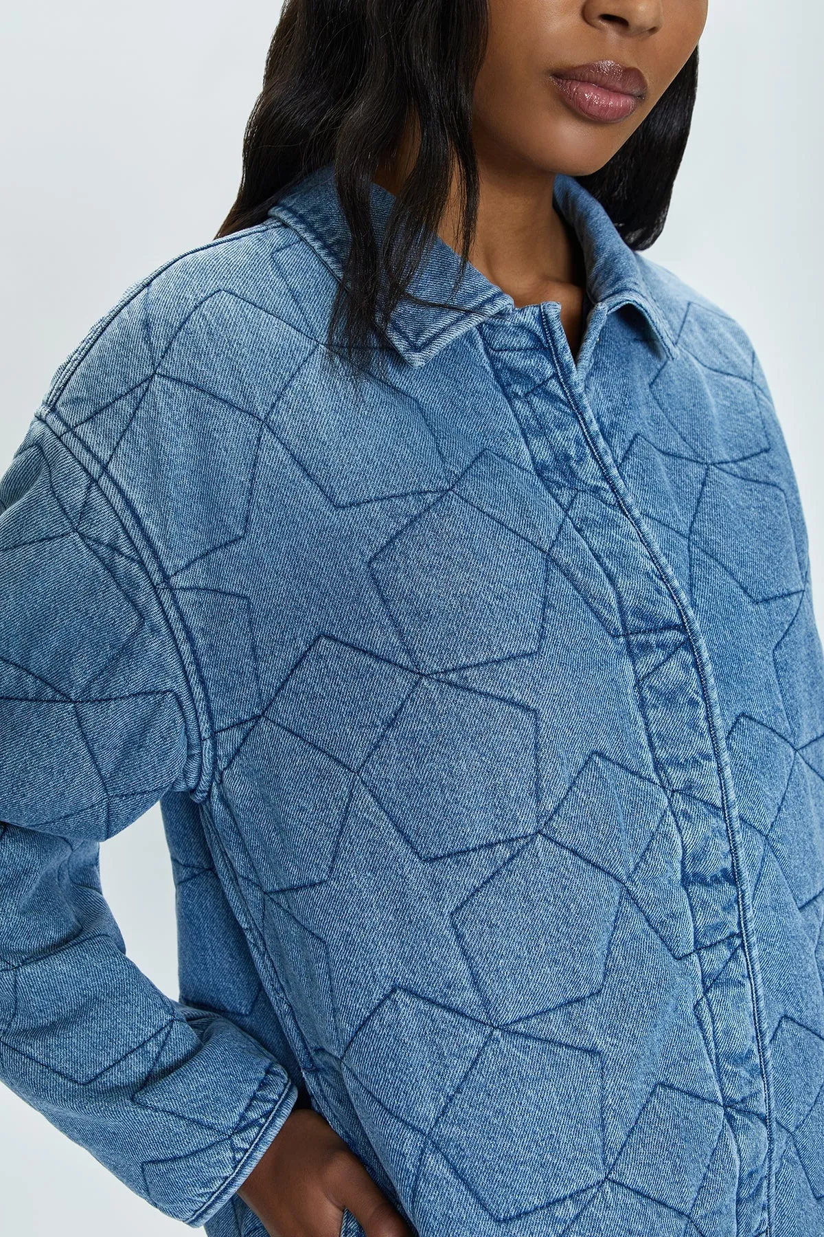 Pistola Alyssa Oversized Quilted Shacket