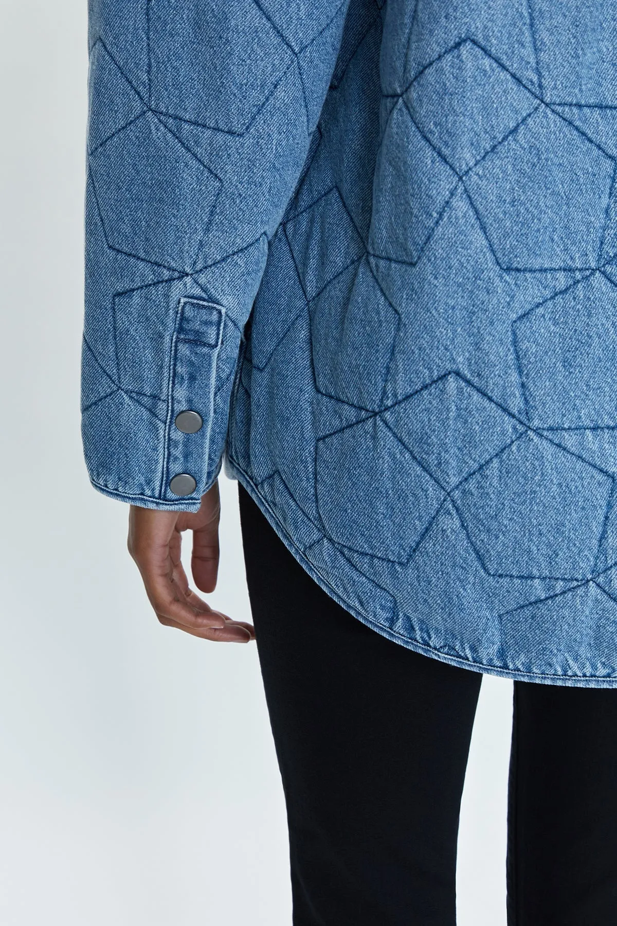 Pistola Alyssa Oversized Quilted Shacket