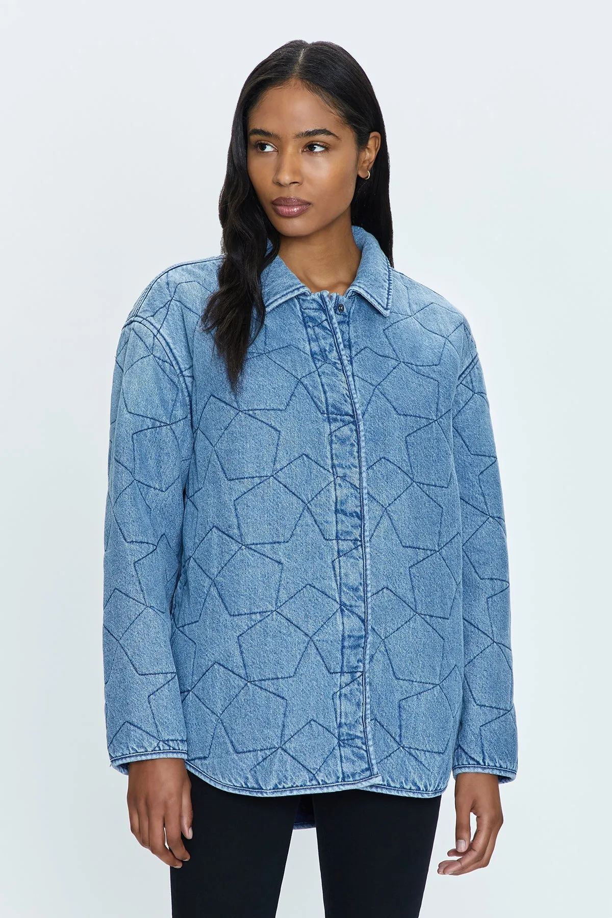 Pistola Alyssa Oversized Quilted Shacket