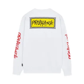Propaganda Felpa Girocollo Nrg Crewneck 22FWPRFE801-02 bianco