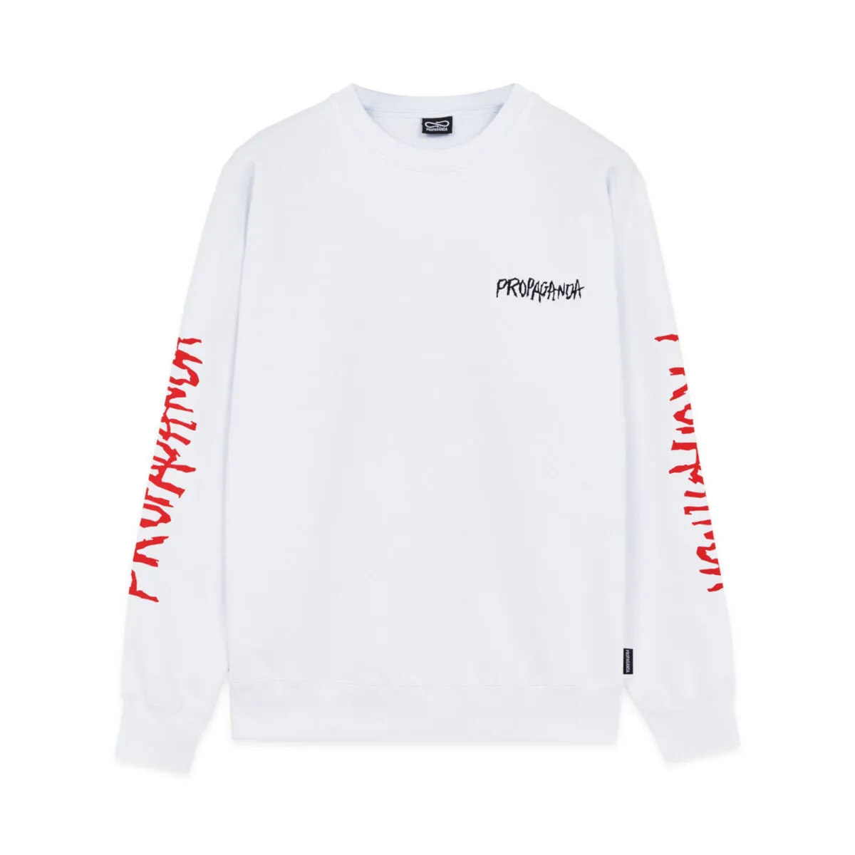 Propaganda Felpa Girocollo Nrg Crewneck 22FWPRFE801-02 bianco
