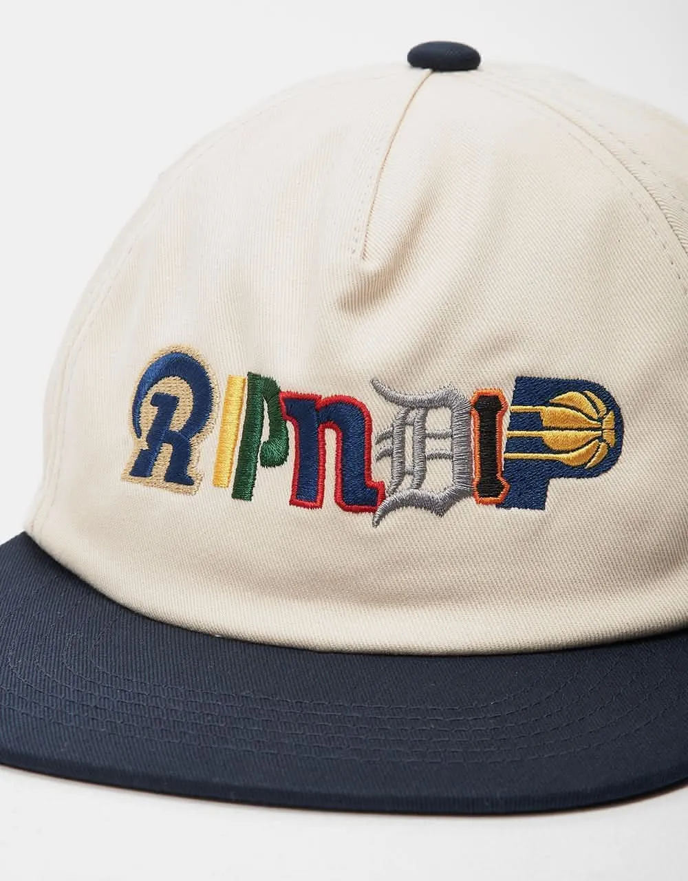RIPNDIP Fan Fave Snapback Cap - Off White