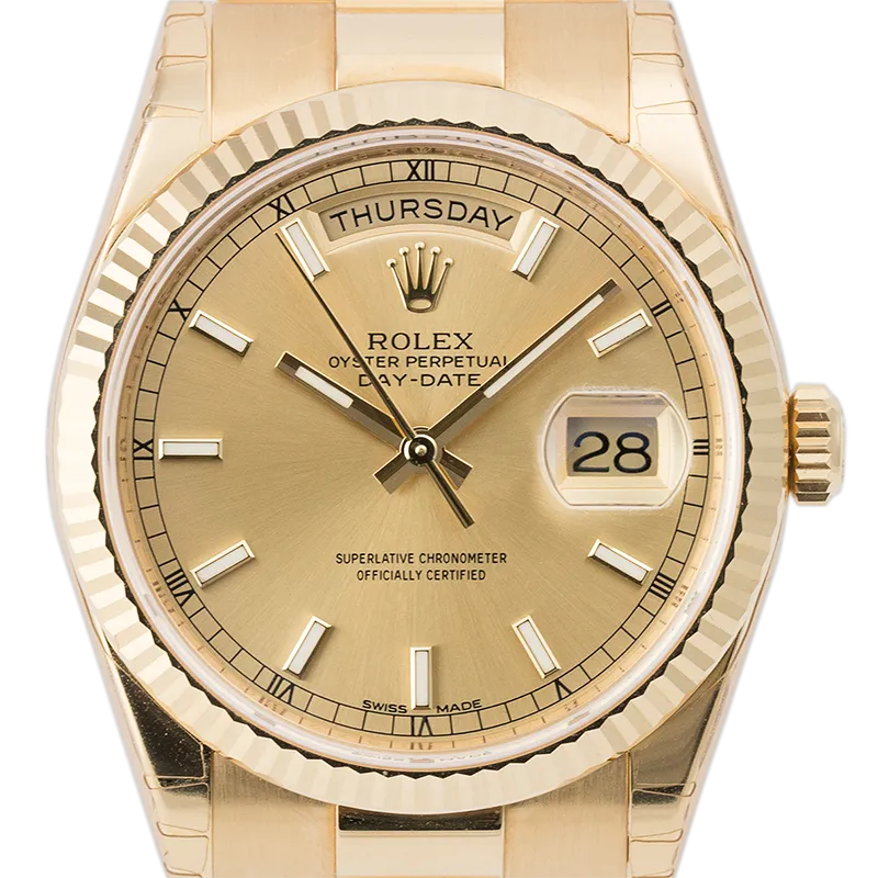 Rolex DateJust 36mm Steel/Rose Gold White/Roman Jubilee 116231
