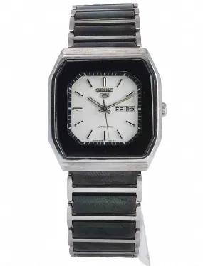 Seiko 5 Automatic-2906A Off-White Dial 17 Jewels Day Date Watch