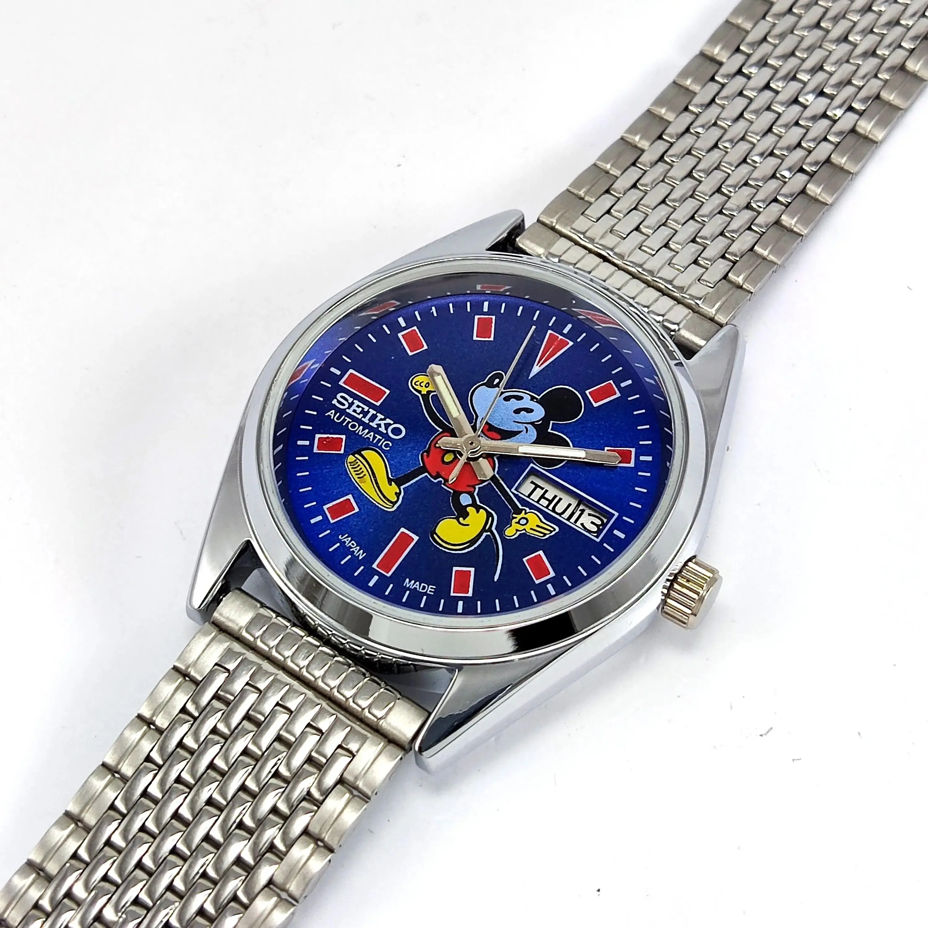 Seiko 5 Automatic-6309 Blue Dial 17 Jewels Day Date Men's Mechanical Watch