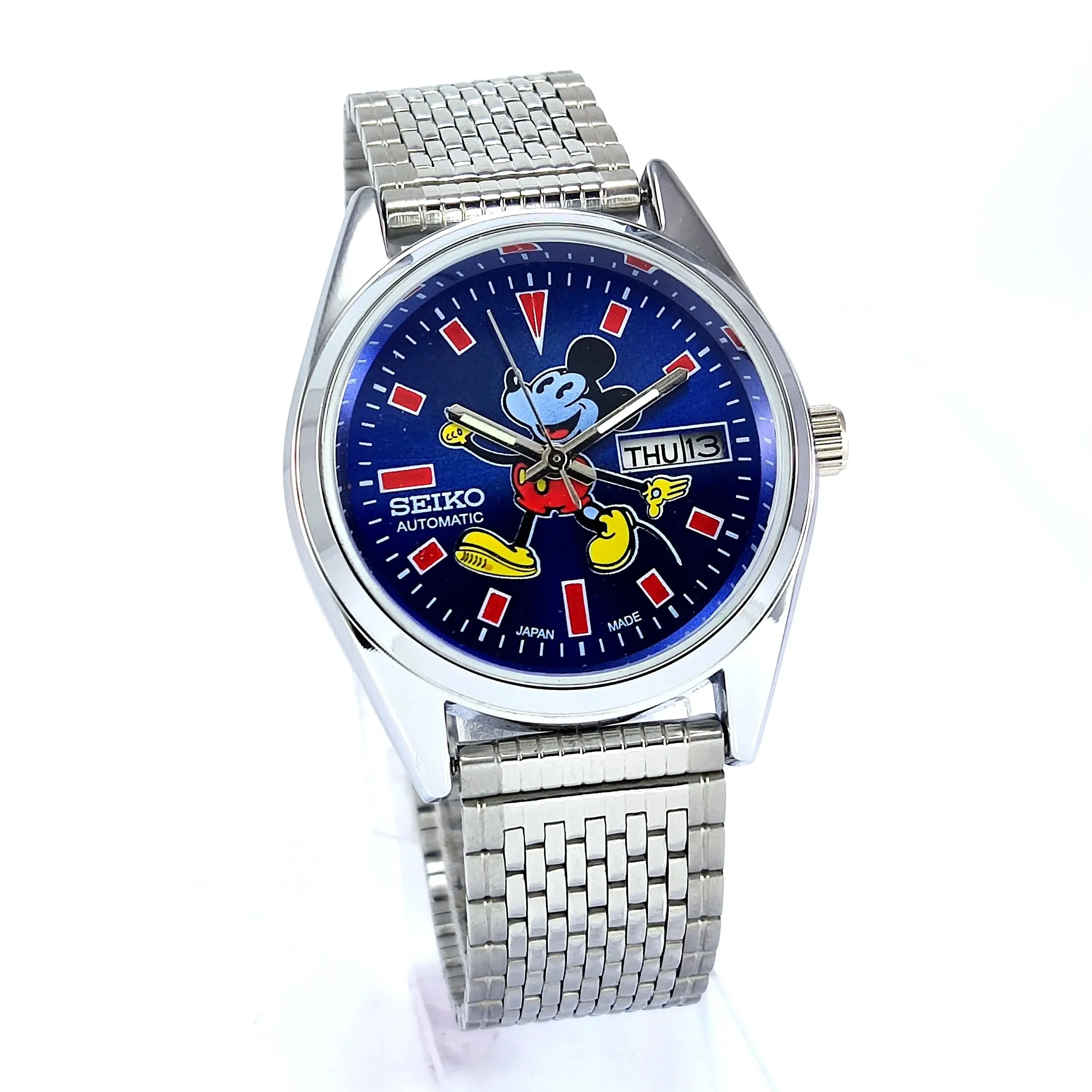 Seiko 5 Automatic-6309 Blue Dial 17 Jewels Day Date Men's Mechanical Watch