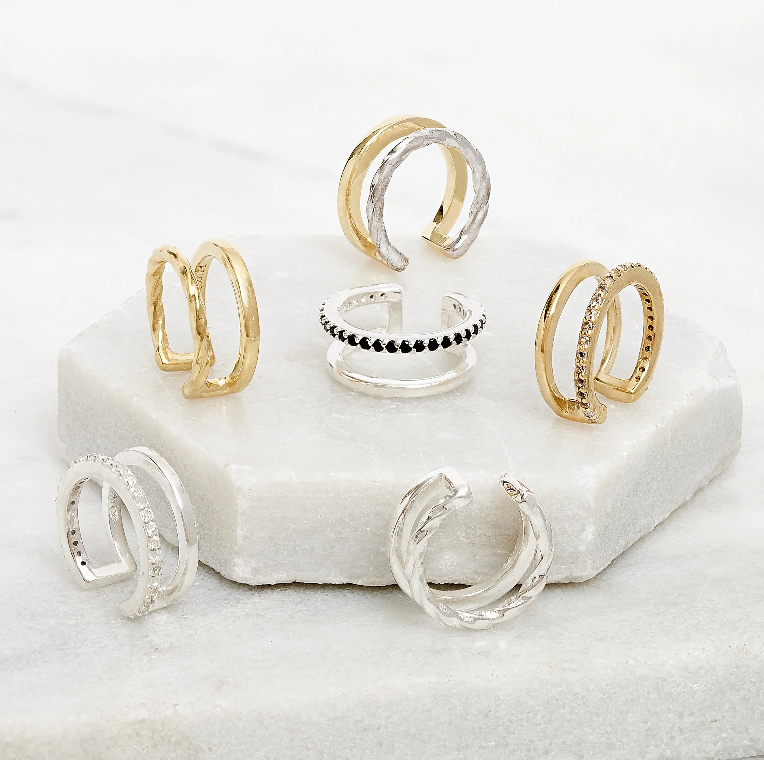 Silver Twist Cuff