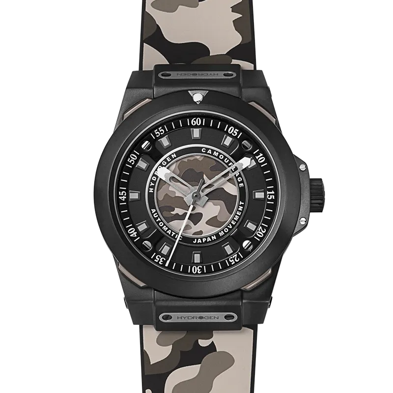 Sportivo Camo Fusion Adventure Watch in Black & Brown