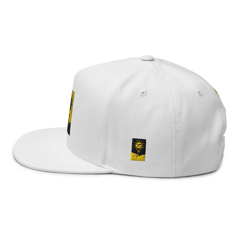 Streetwear Snapback High Profile Flat Bill Cap Yupoong Ascension High Fashion Sun God