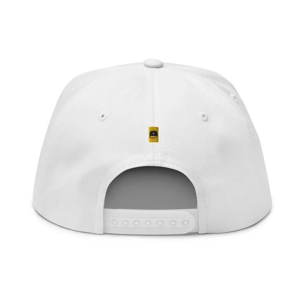 Streetwear Snapback High Profile Flat Bill Cap Yupoong Ascension High Fashion Sun God