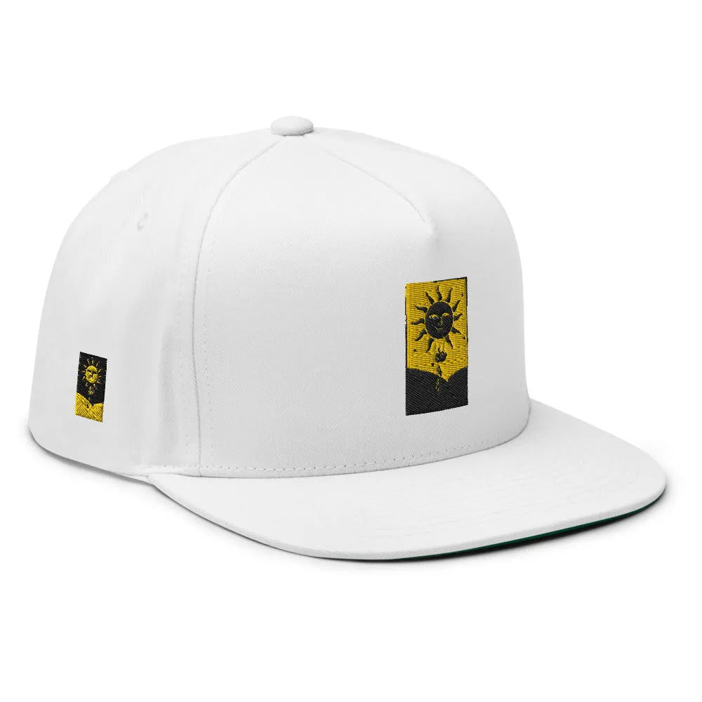 Streetwear Snapback High Profile Flat Bill Cap Yupoong Ascension High Fashion Sun God