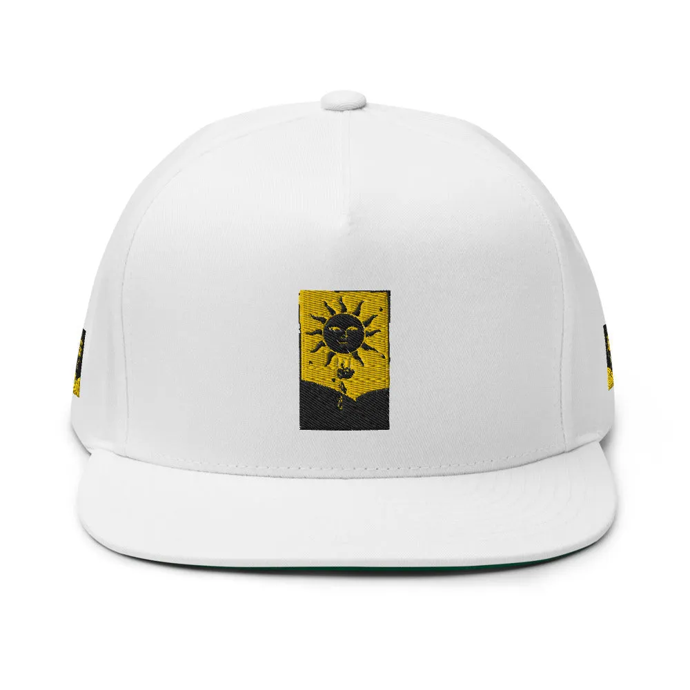 Streetwear Snapback High Profile Flat Bill Cap Yupoong Ascension High Fashion Sun God