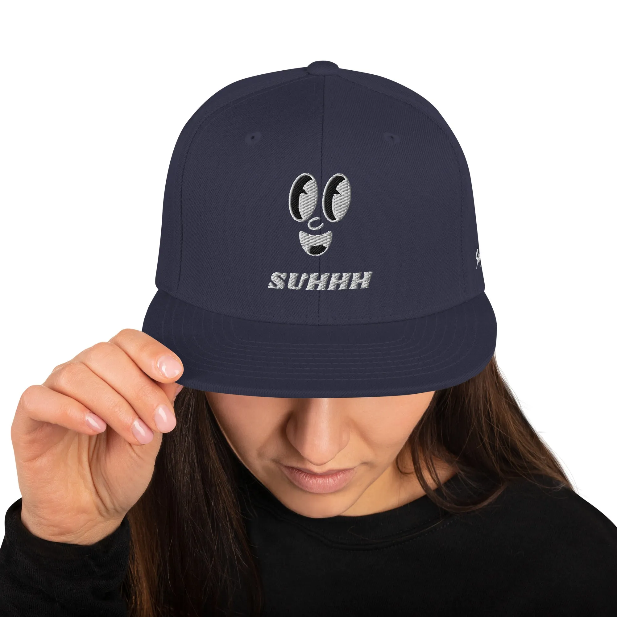 SUHHH EYES Light Snapback Hat