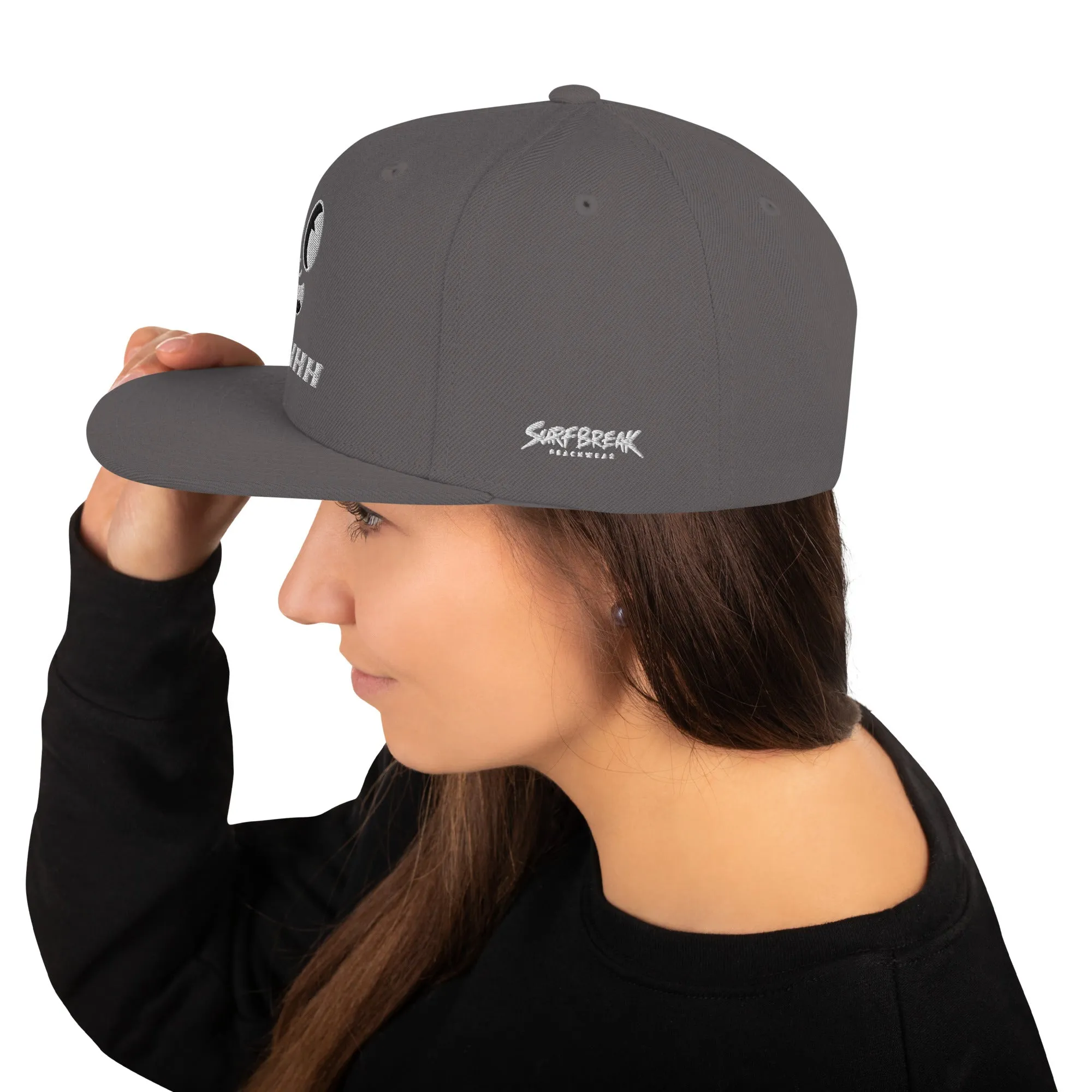 SUHHH EYES Light Snapback Hat