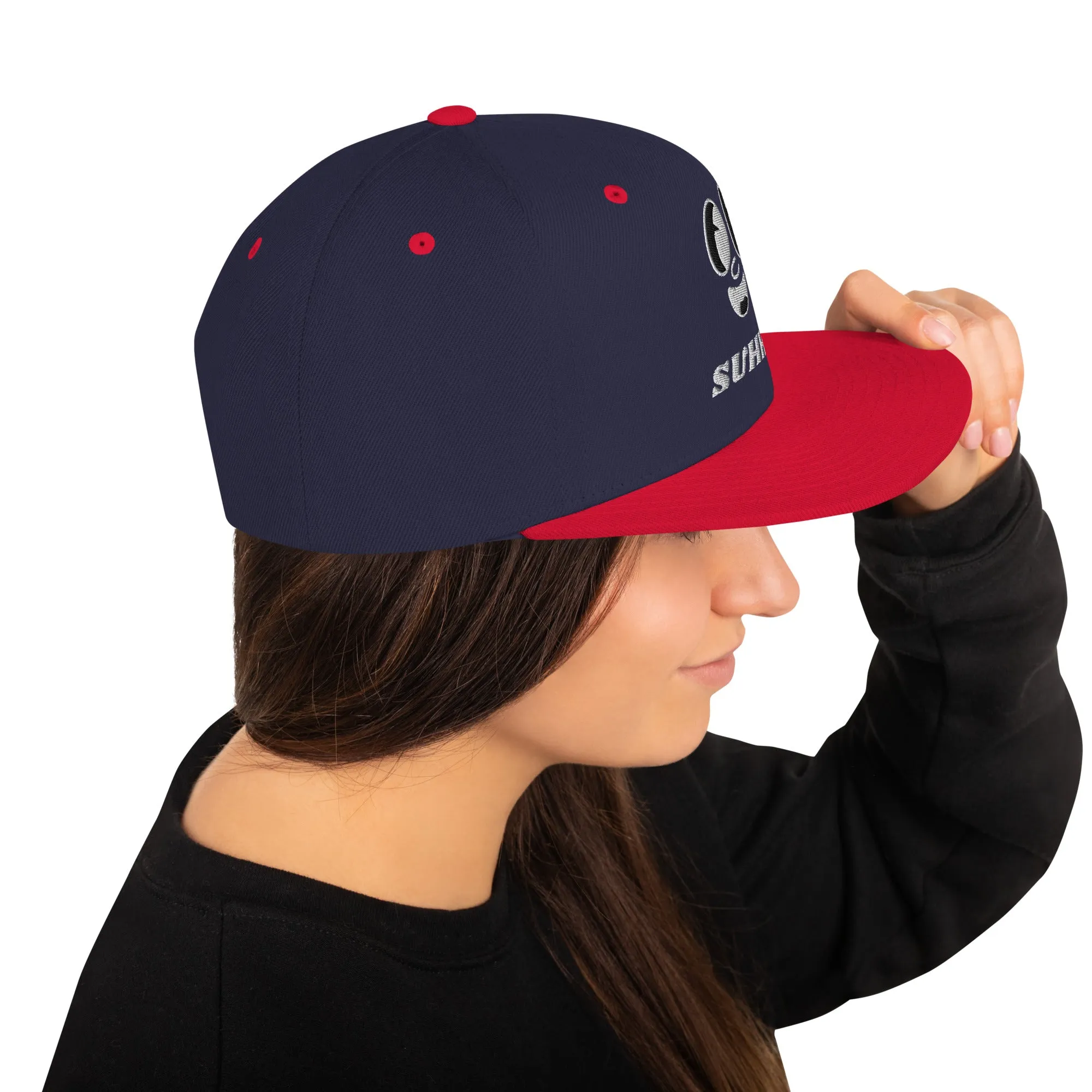 SUHHH EYES Light Snapback Hat