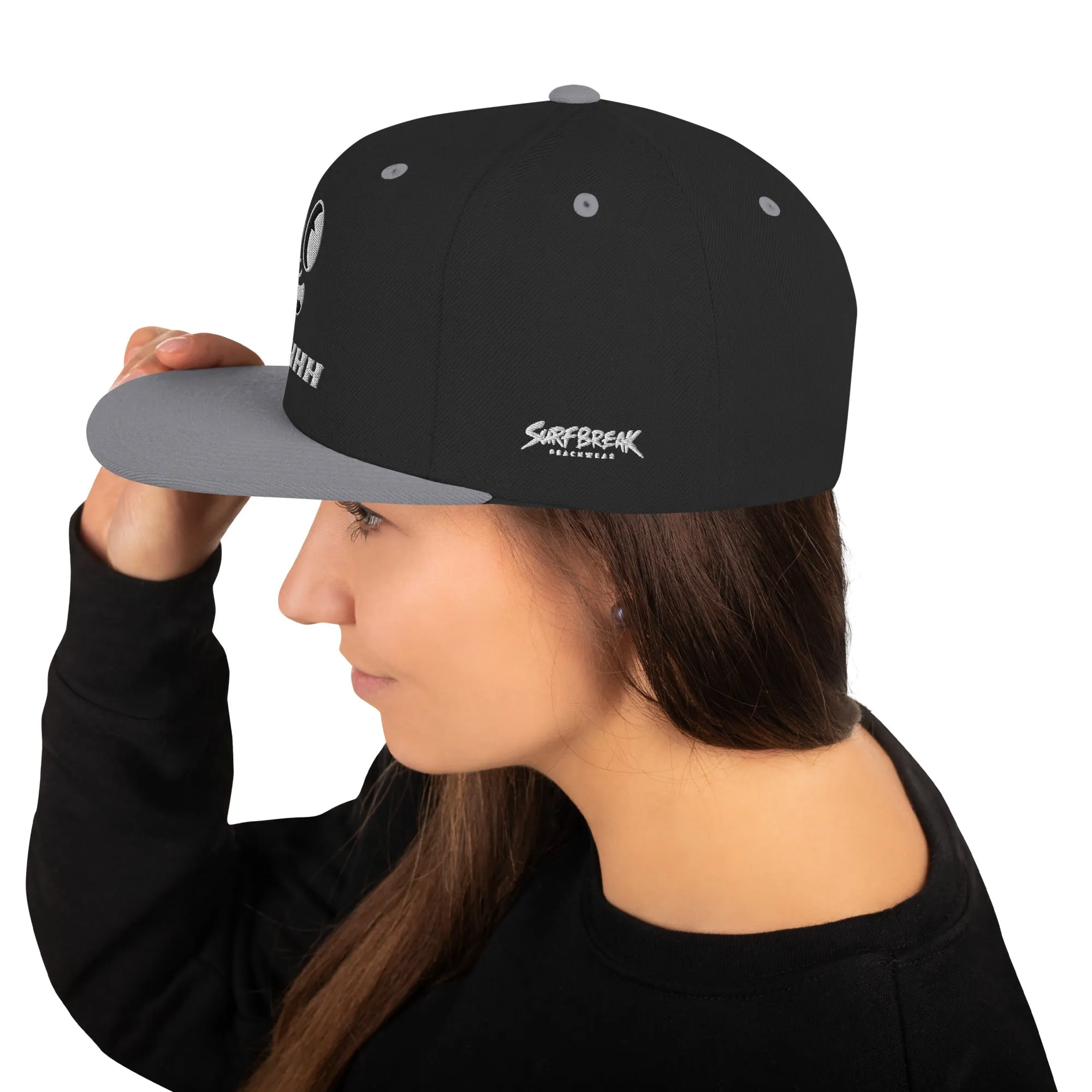 SUHHH EYES Light Snapback Hat