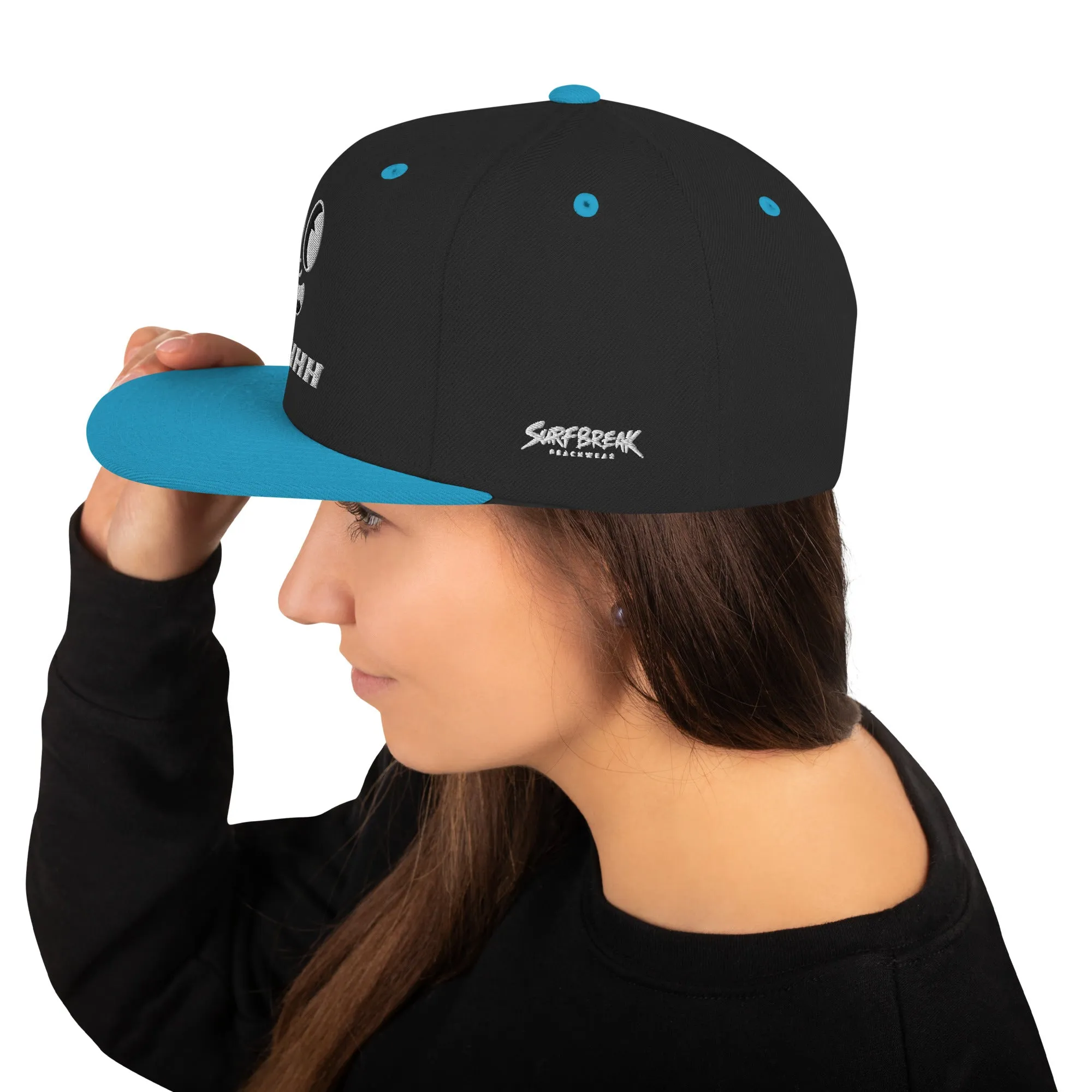 SUHHH EYES Light Snapback Hat