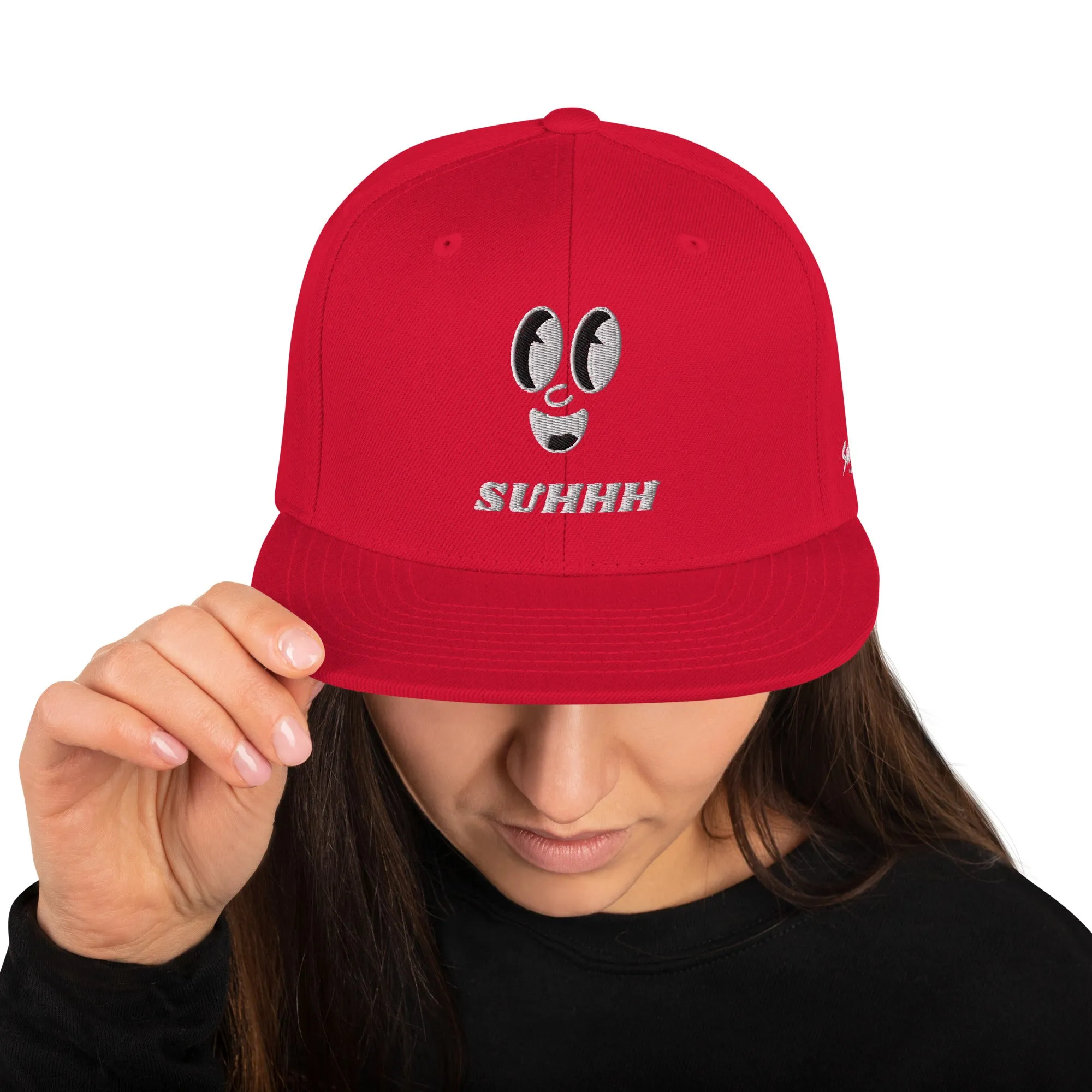 SUHHH EYES Light Snapback Hat