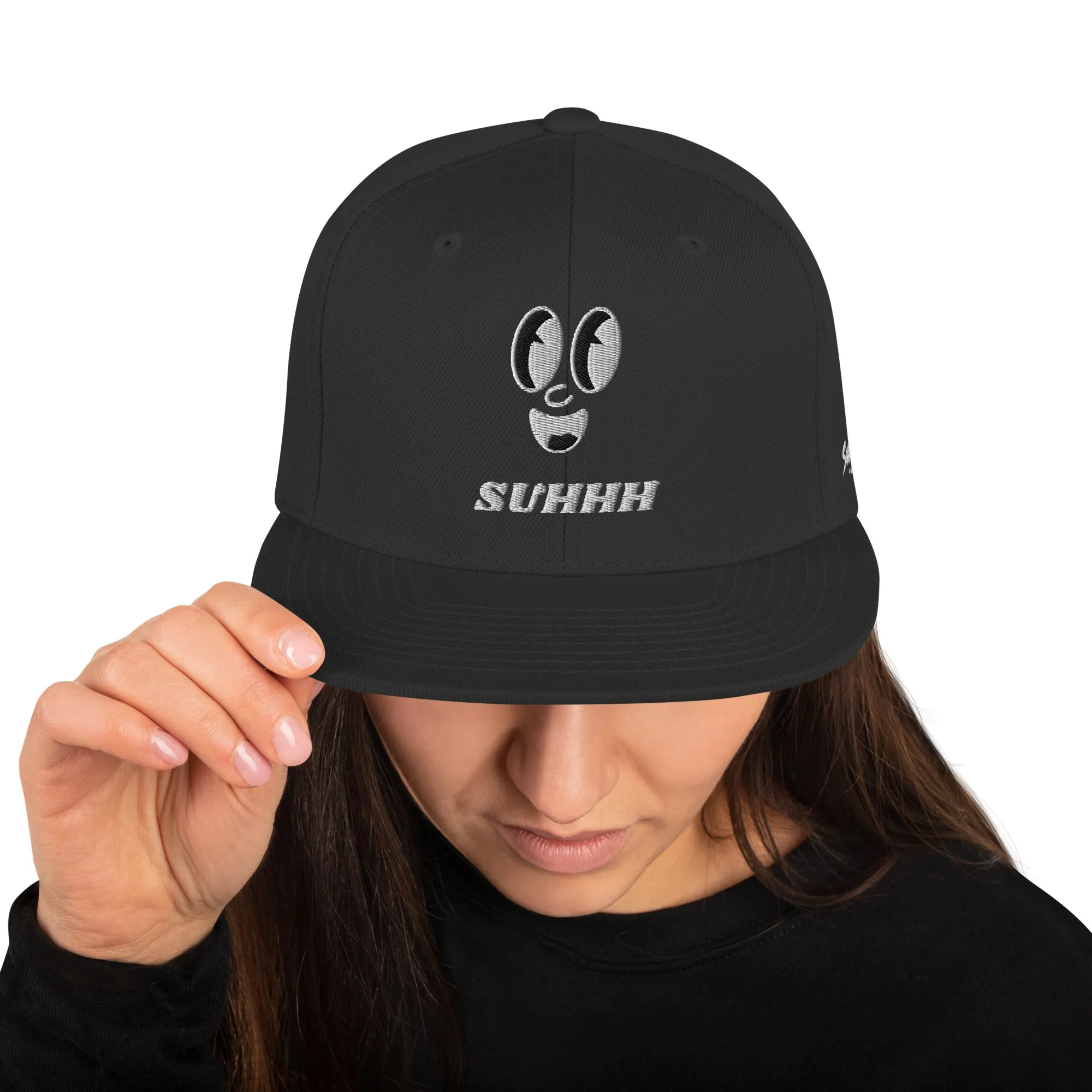 SUHHH EYES Light Snapback Hat