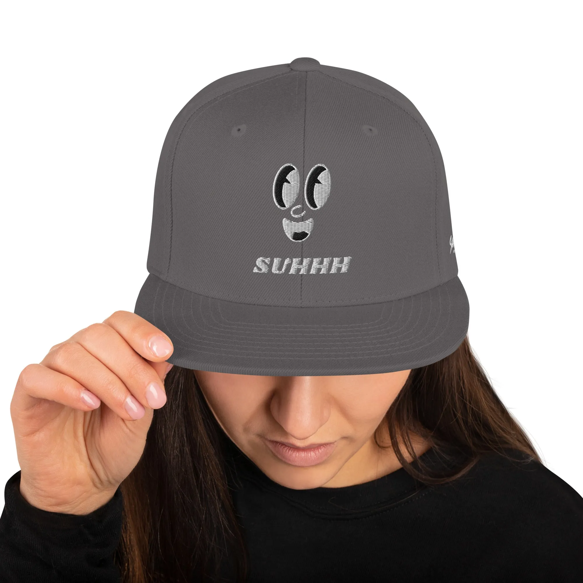 SUHHH EYES Light Snapback Hat