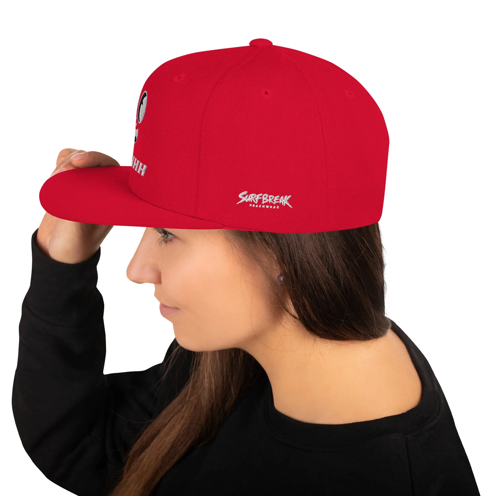 SUHHH EYES Light Snapback Hat