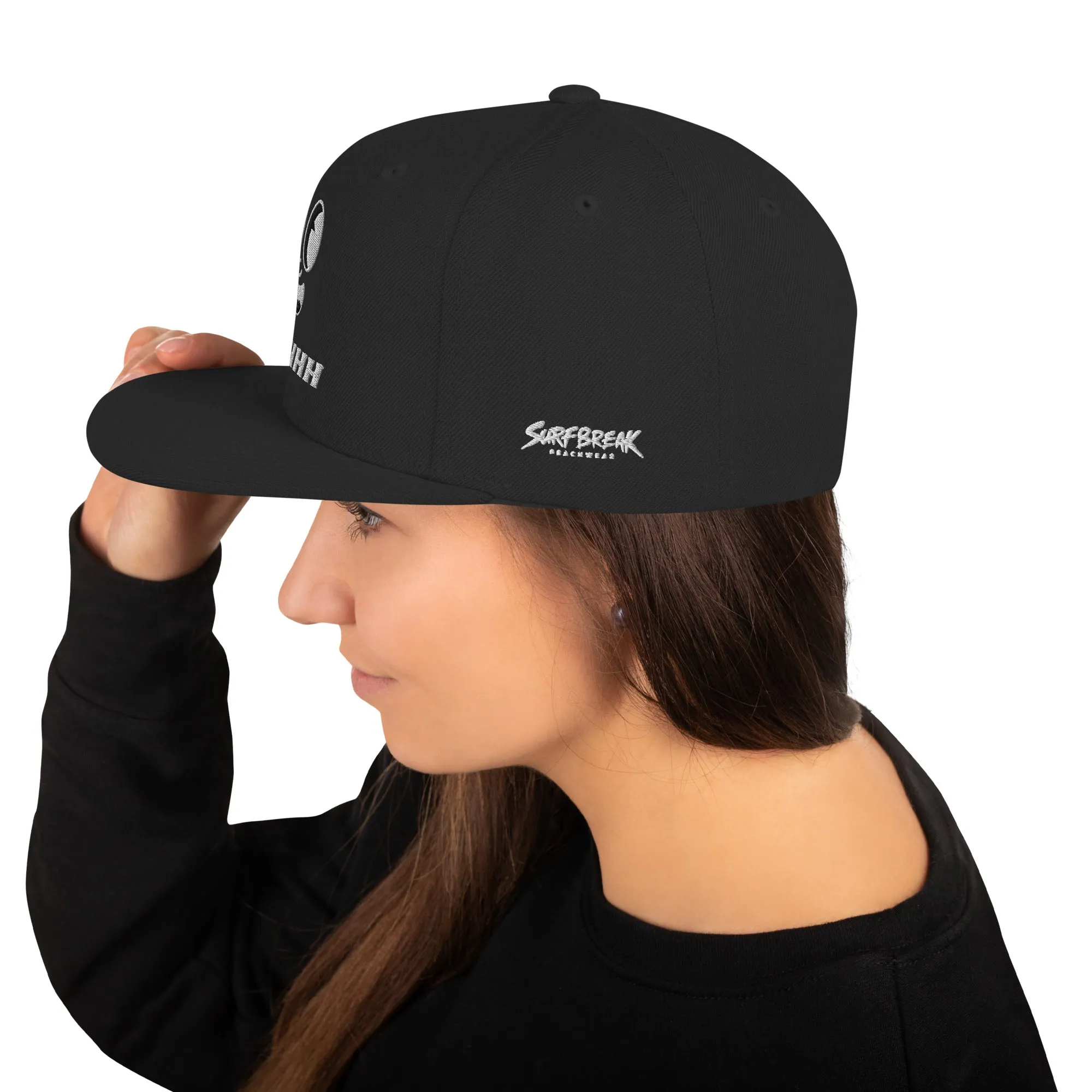 SUHHH EYES Light Snapback Hat