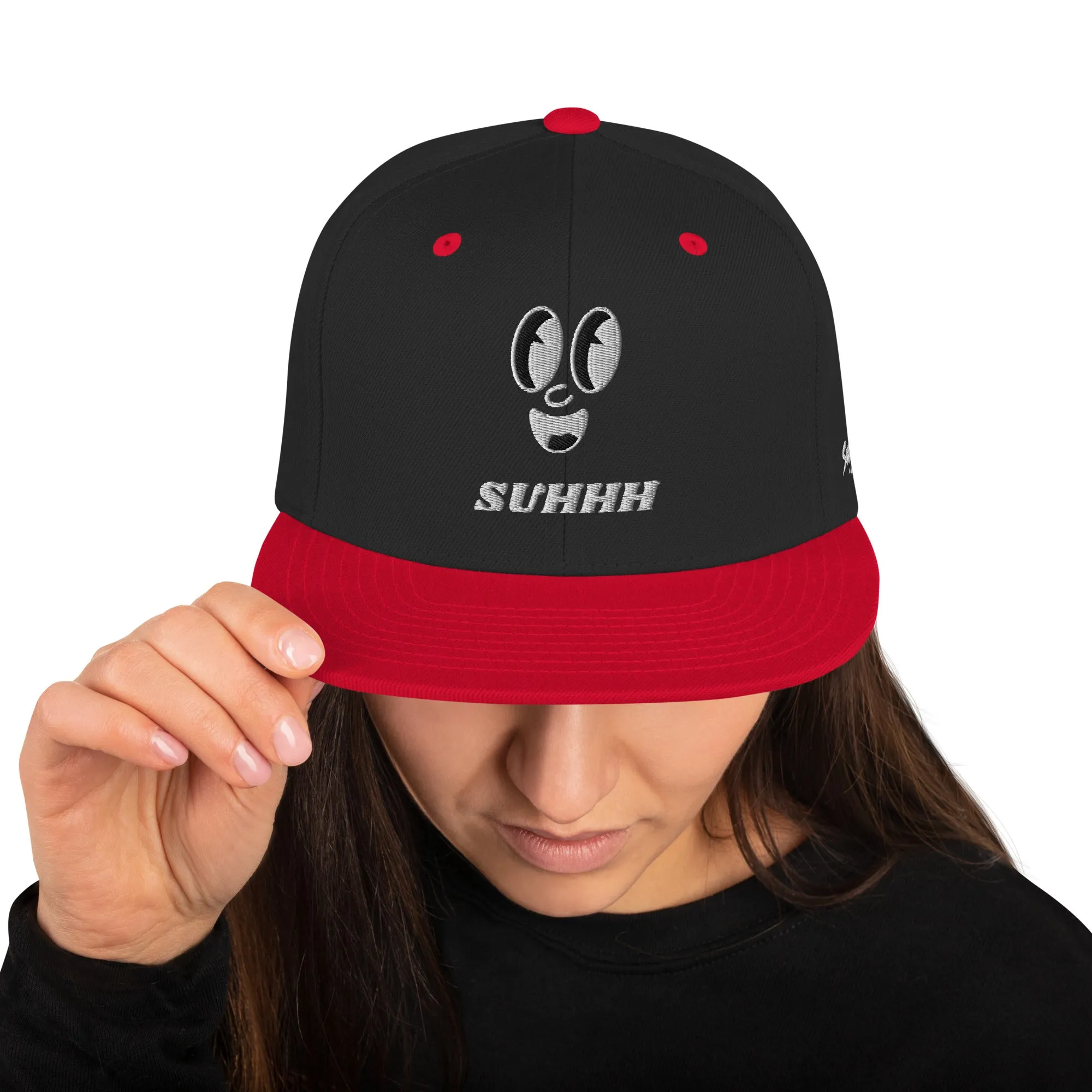 SUHHH EYES Light Snapback Hat
