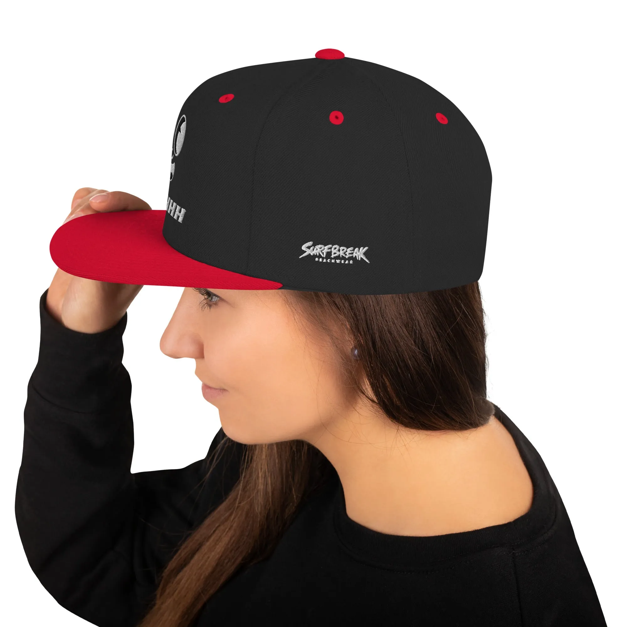 SUHHH EYES Light Snapback Hat