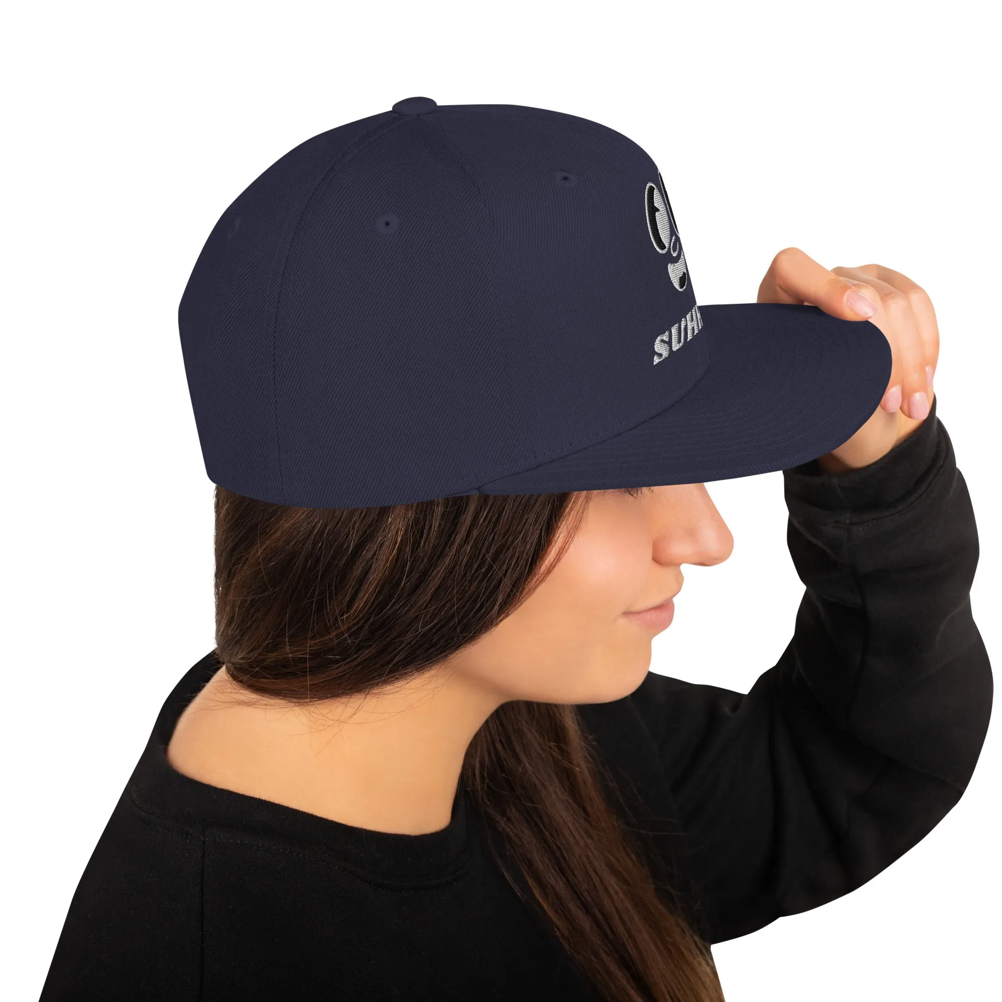 SUHHH EYES Light Snapback Hat