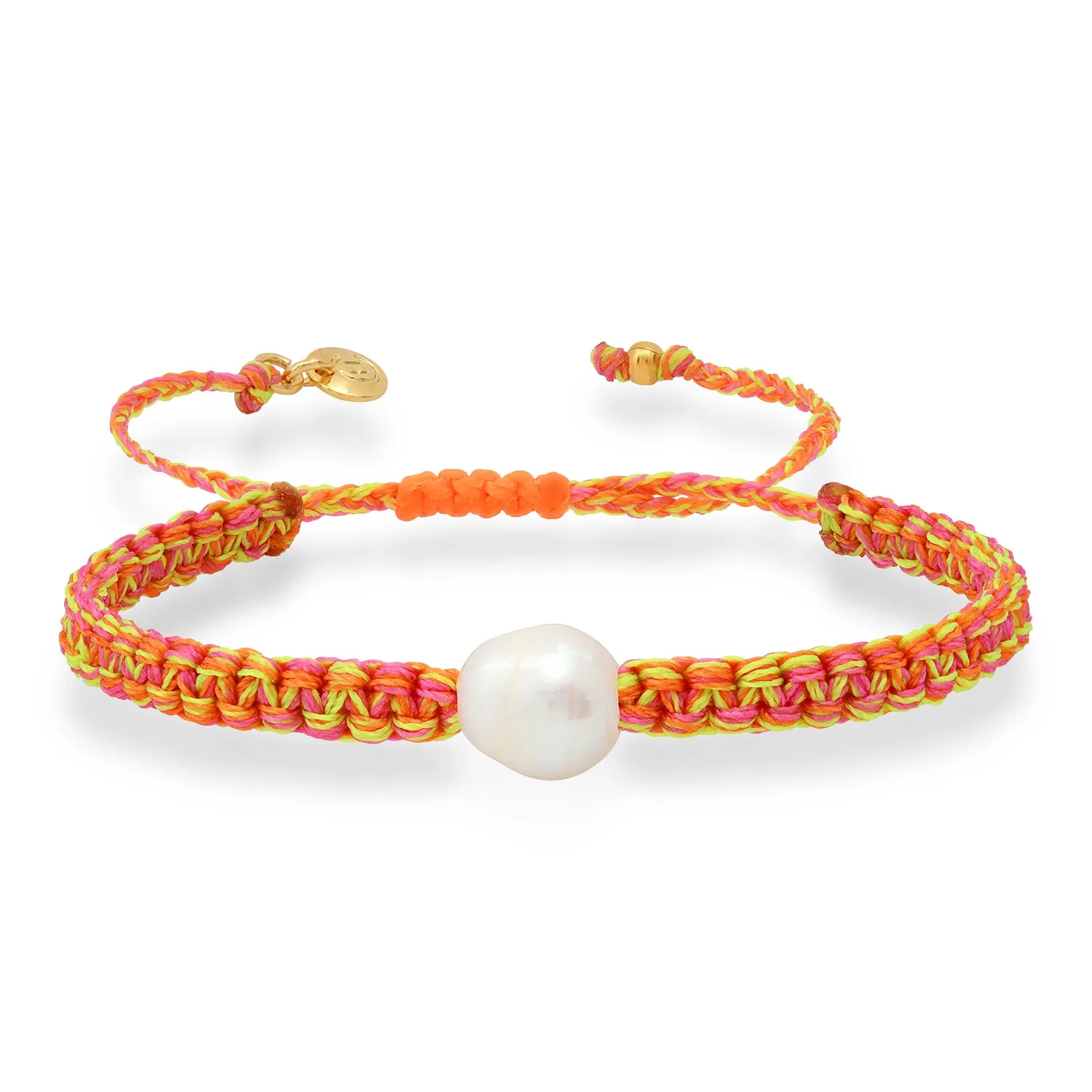 Summertime Multi Colored Bracelet with Pearl