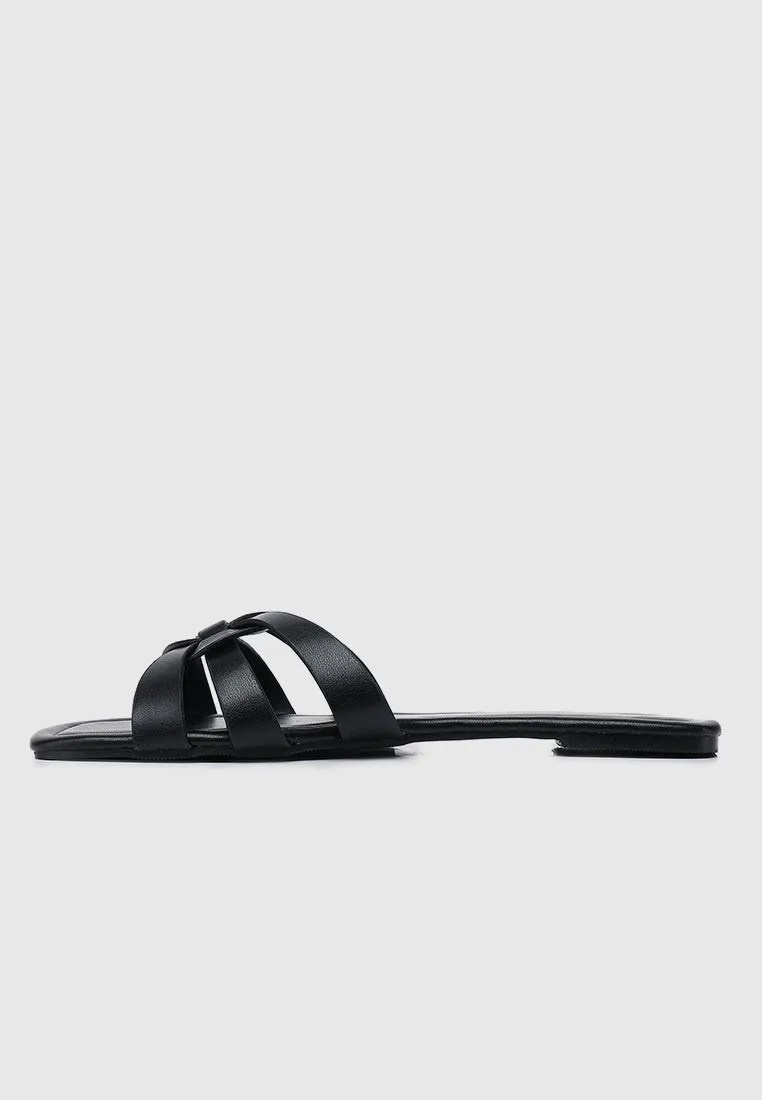 Suvi Open Toe Sandals (Black)