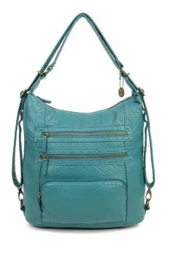 The Lisa Convertible Shoulder Bag/Backpack
