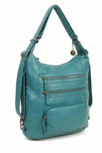 The Lisa Convertible Shoulder Bag/Backpack