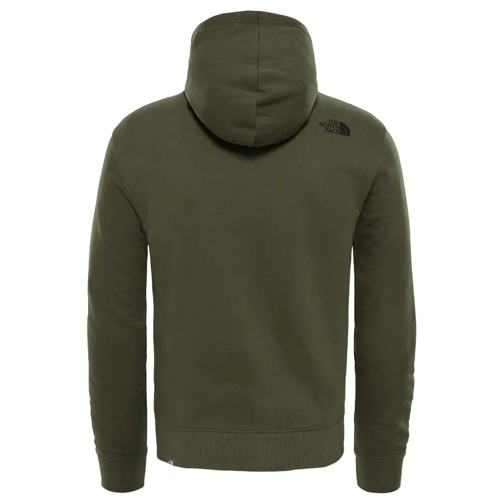 The North Face Felpa con cerniera intera e cappuccio da uomo Open Gate NF00CG46I0P1 verde