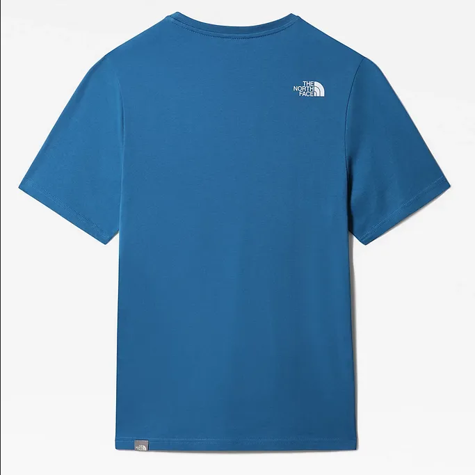 The North Face maglietta manica corta da uomo Simple Dome NF0A2TX5M191 celeste