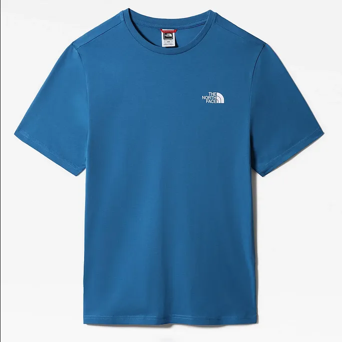 The North Face maglietta manica corta da uomo Simple Dome NF0A2TX5M191 celeste