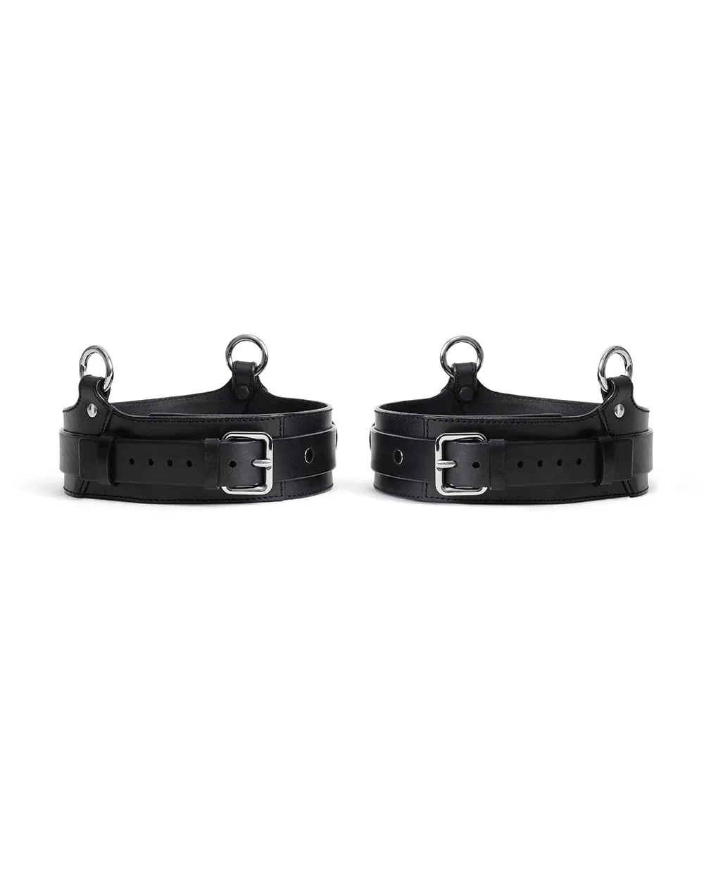 Thigh cuffs "Mayla 2.0" Black