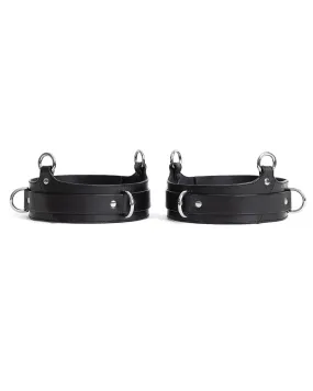 Thigh cuffs "Mayla 2.0" Black