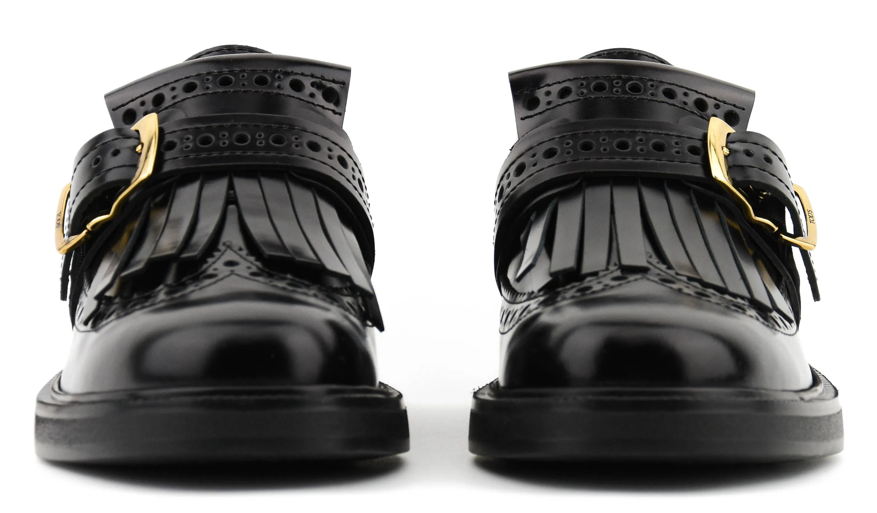 TOD'S MONKSTRAPS BLACK