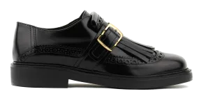  Leather Monk Strap Casual Design