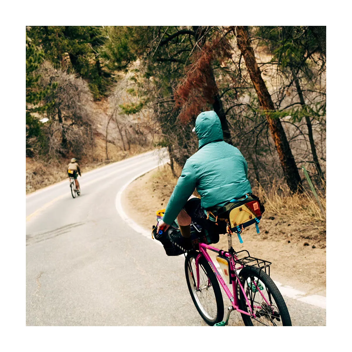 Topo Designs : Mountain Hydro Hip Pack : Mustard/Clay