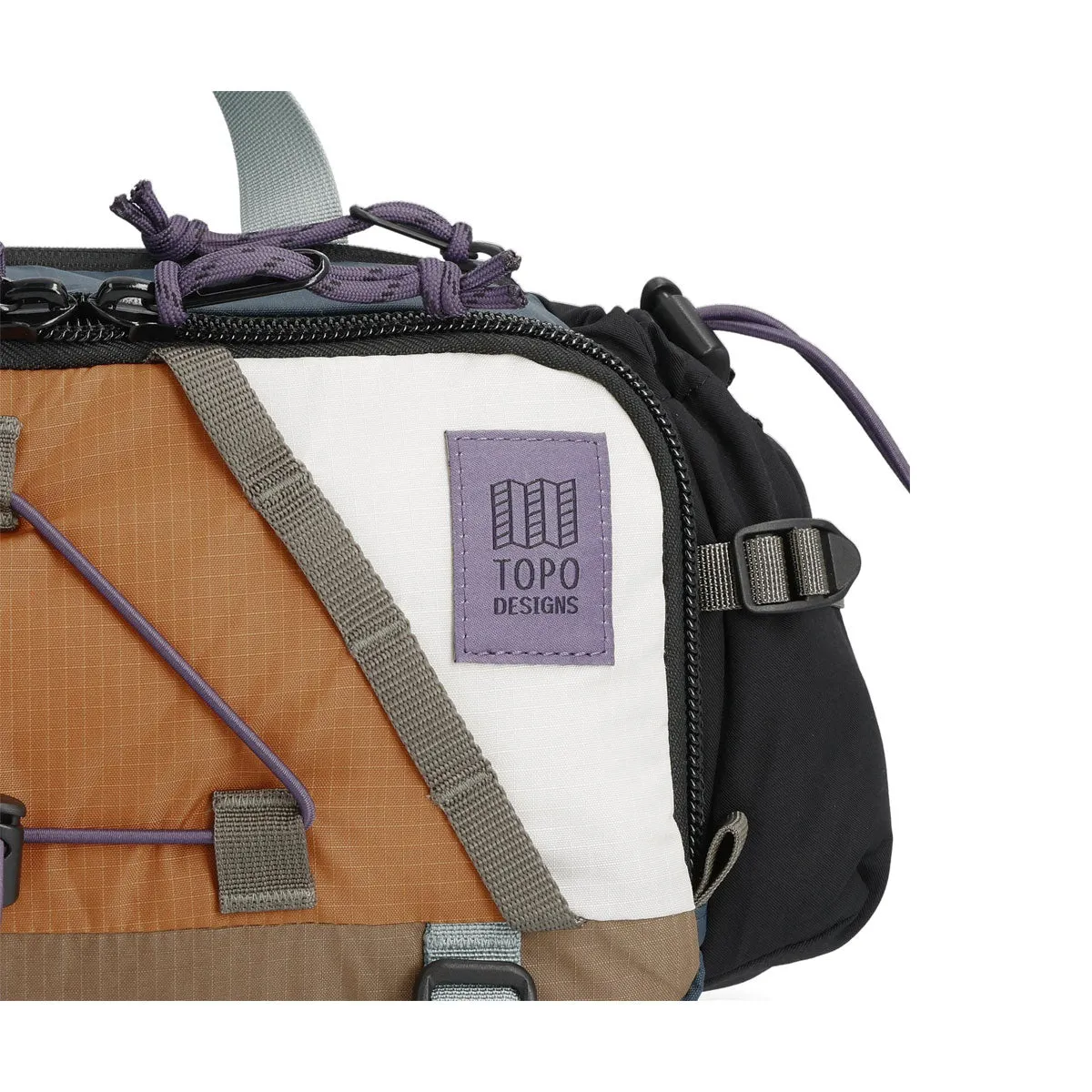 Topo Designs : Mountain Hydro Hip Pack : Mustard/Clay