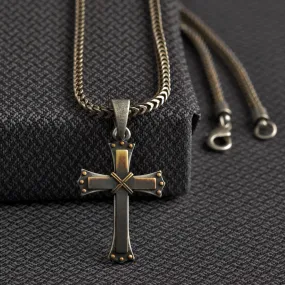 Twister 32136 Cross Necklace 22 Inch Chain