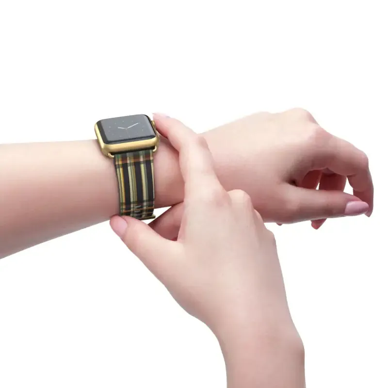 Ultra Stylish Striped Watch Band