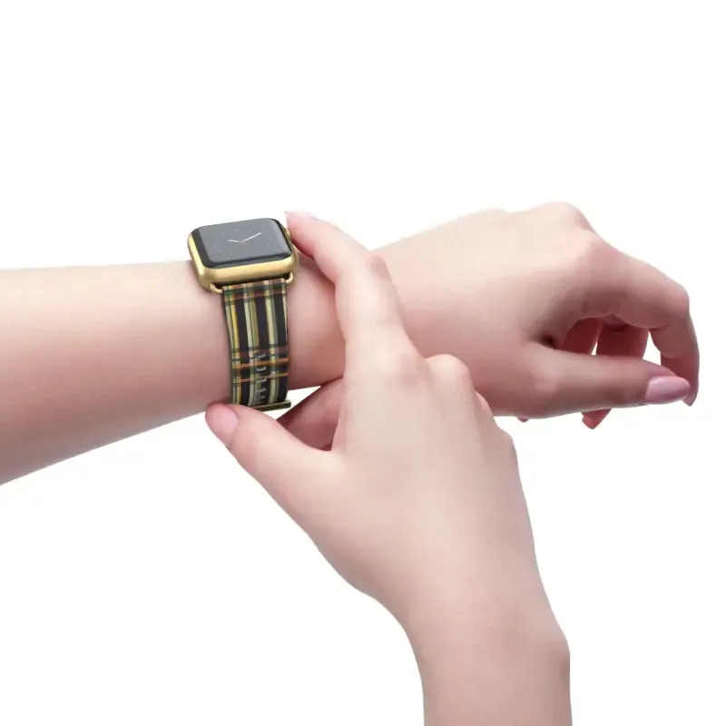 Ultra Stylish Striped Watch Band