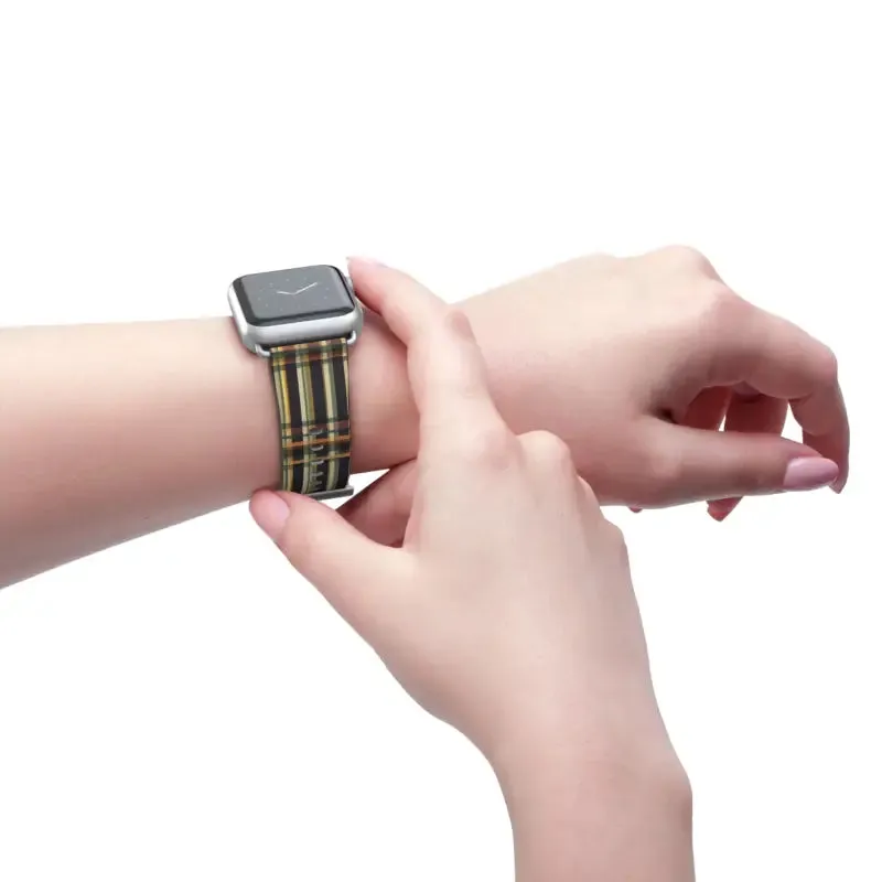 Ultra Stylish Striped Watch Band